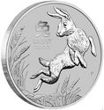 100 Dollars (Year of the Rabbit 兔 Platinum)