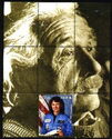 Christa McAuliffe, astronaut and Albert Einstein