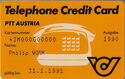 Telephone Credit Card - PTT AUSTRIA