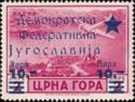 Overprint Occupation Italy Stamp