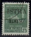 Italian Stamp Overprinted "ISTRA"