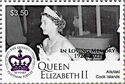 Queen Elizabeth II - overprinted