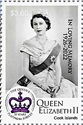 Queen Elizabeth II - overprinted