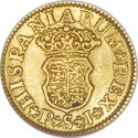 ½ Escudos (Crowned M)