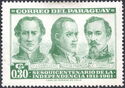 Caballero, Francia and Yegros, revolutionary leaders