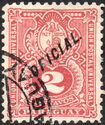 Regular Issue of 1887 overprinted in black