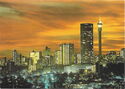 Hillbrow's Skyline at sunset, Johannesburg