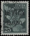 Italian Stamp Overprinted "ISTRA"