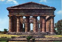 Paestum " The Eastern front of the Neptune's Temple"