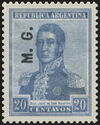 José Francisxco de San Martin (1778-1850), ovpt. "M.G."