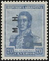 José Francisco de San Martín (1778-1850), ovpt. “M.H.”
