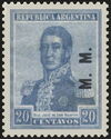 José Francisco de San Martín (1778-1850), ovpt. "M.M."