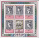 Antigua 1d Stamp of 1863