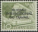 Mountain Railway at Rocher de Naye (overprint)