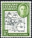 Map of Falkland Islands