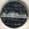5 Liri (Knight of Malta, 1929)