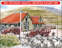 Bungalow Hotel and Station - Snaefell c. 1912