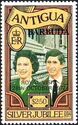 Queen and Prince Charles - Overprinted