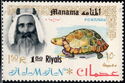 Sheik Rashid and Spur-Thighed Tortoise (Testudo graeca)