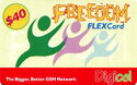 Freedom FLEXCard 40$