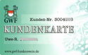 GWF Kundenkarte
