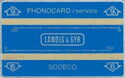Phonocard Service SODECO 9 (705S)