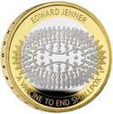 2 Pounds (Innovation in Science - Edward Jenner 200th Death Anniversary - Silver)