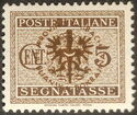 Postage Due Issues Overprint by BLACKISH SIENA