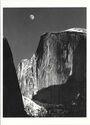 Moon and Half Dome, Yosemite National Park, California c. 1960