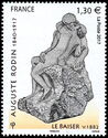 "The Kiss" by Auguste Rodin (1840-1917)