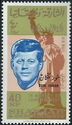 John Fitzgerald Kennedy (1917-1963) and Statue of Liberty