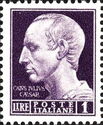 Julius Caesar (100-44 B.C.) - Without Fasces, No Watermark