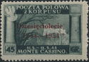 Polish Victory in Italy - Overprint carmine