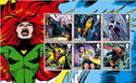 X-Men Comics Characters Booklet Pane 1