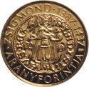 50,000 Forint (Gold florin of Sigismund of Luxemburg. Piedfort)
