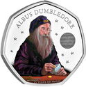 50 Pence (Albus Dumbledore - Silver Coloured)