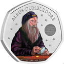 50 Pence (Albus Dumbledore - Coloured)