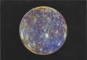 A colorful map of Mercury