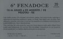 6ª Fenadoce - Pelotas/RS - B1