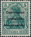 "Germania" overprinted Marienwerder
