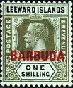 King George V (1865-1936) - Die II - Overprinted