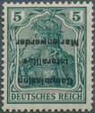 "Germania" overprinted Marienwerder