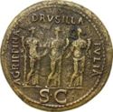 1 Sestertius (AGRIPPINA DRVSILLA IVLIA)