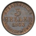 3 Heller (1/120 Thaler)
