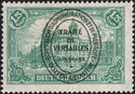 "General Post Office" overprinted TRAITE DE VERSAILLES
