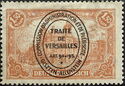 "General Post Office" overprinted TRAITE DE VERSAILLES