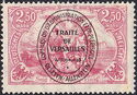 "North and South" overprinted TRAITE DE VERSAILLES
