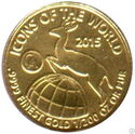 10 Francs (Icons of the World - Springbock. South Africa)
