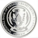 5,000 Francs (50 years of the National Bank of Rwanda)