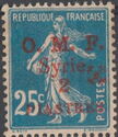 Type Semeuse overprint and Syrian surcharge
